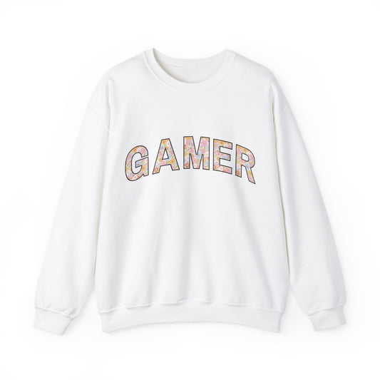 Gamer Floral Sweatshirt