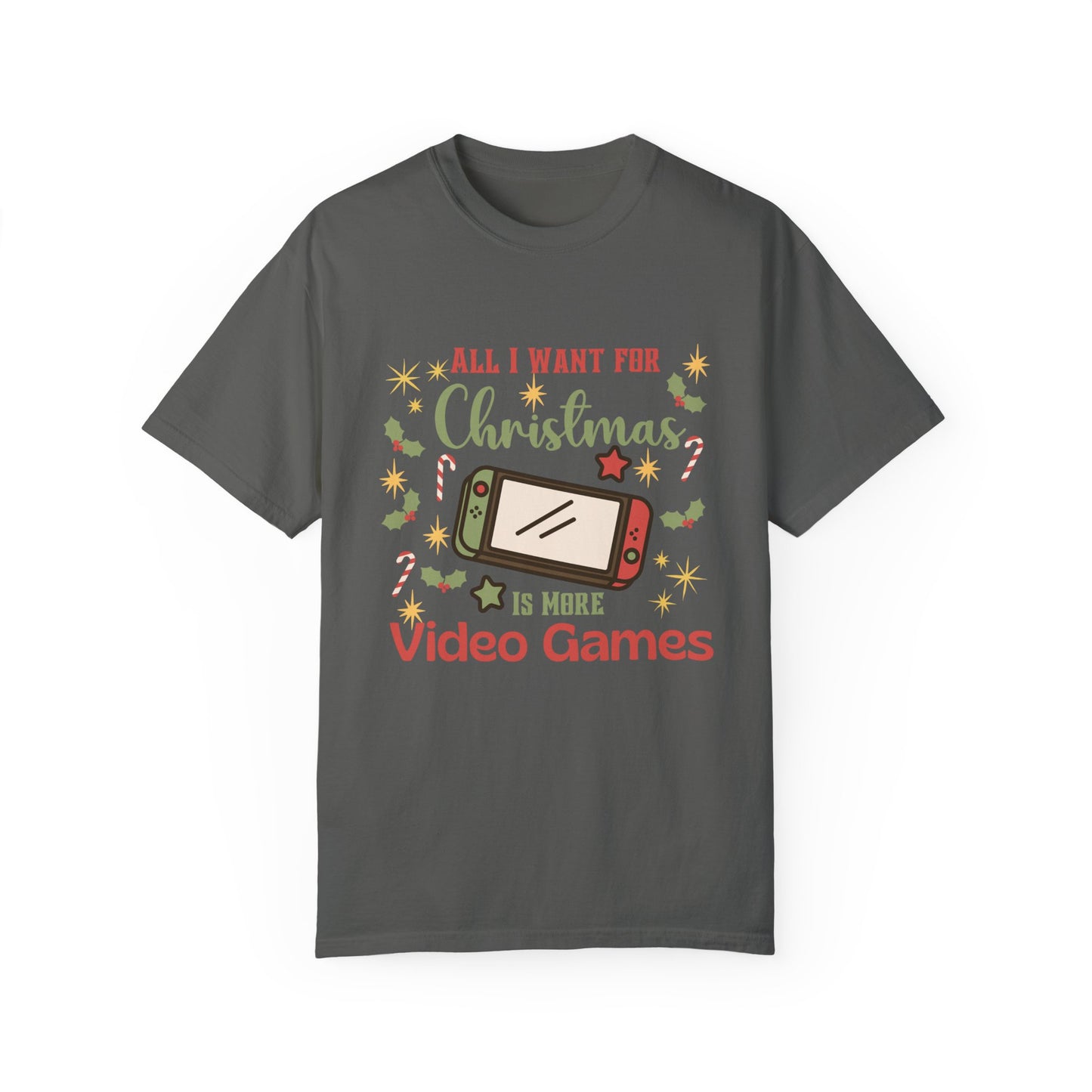 All I Want For Christmas is More Video Games Shirt