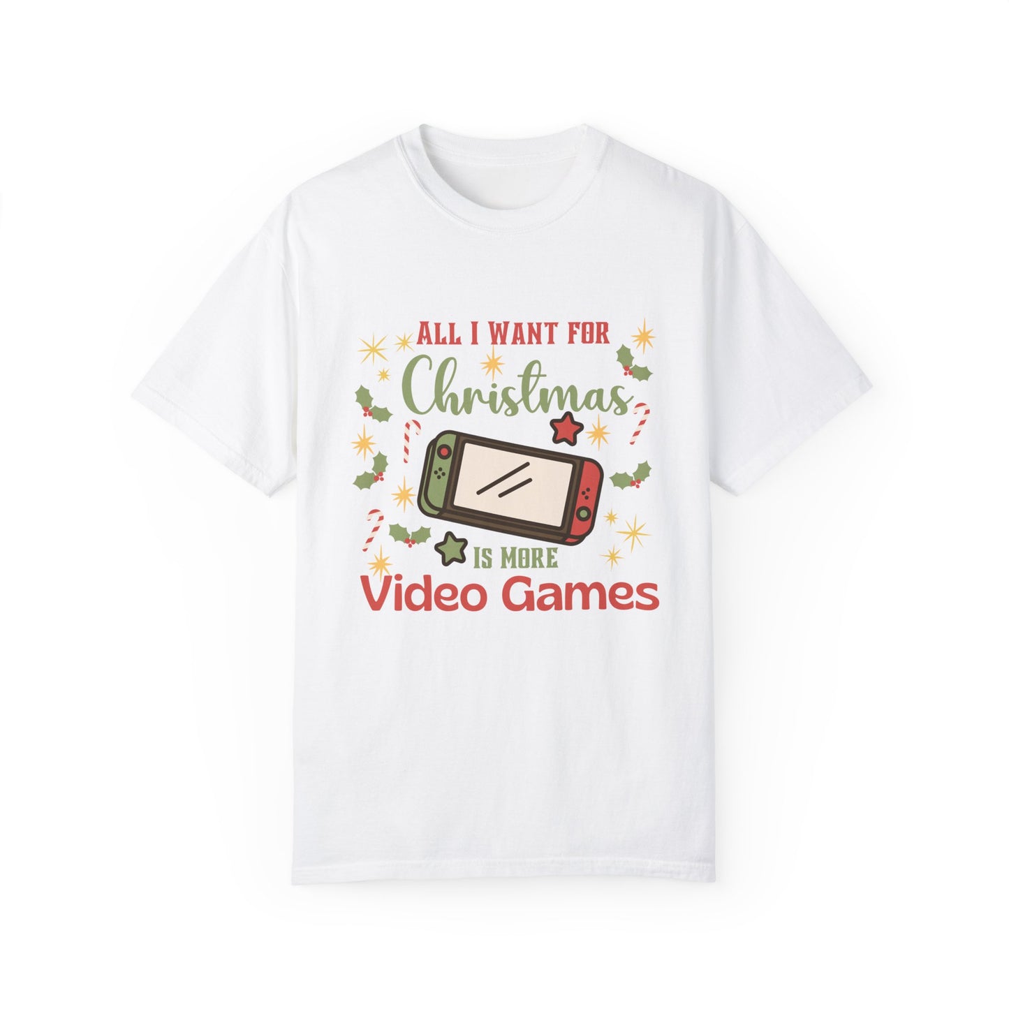 All I Want For Christmas is More Video Games Shirt