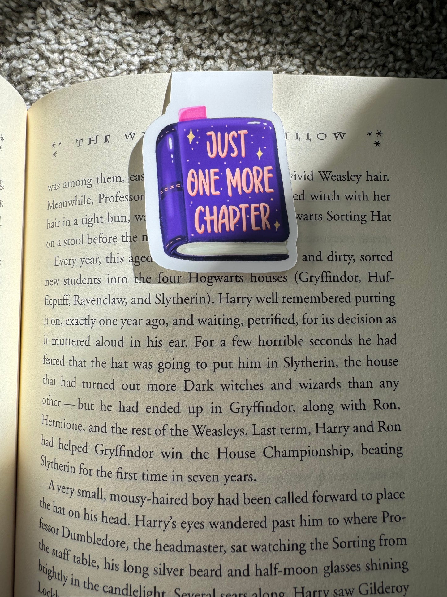 Just One More Chapter Bookmark