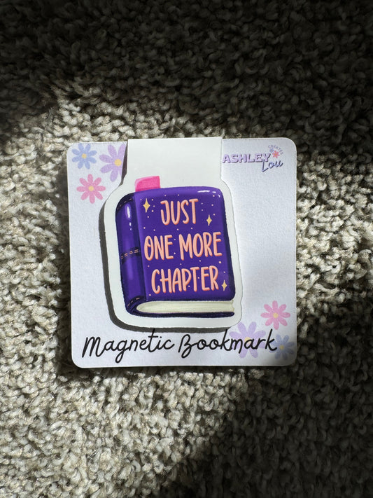 Just One More Chapter Bookmark