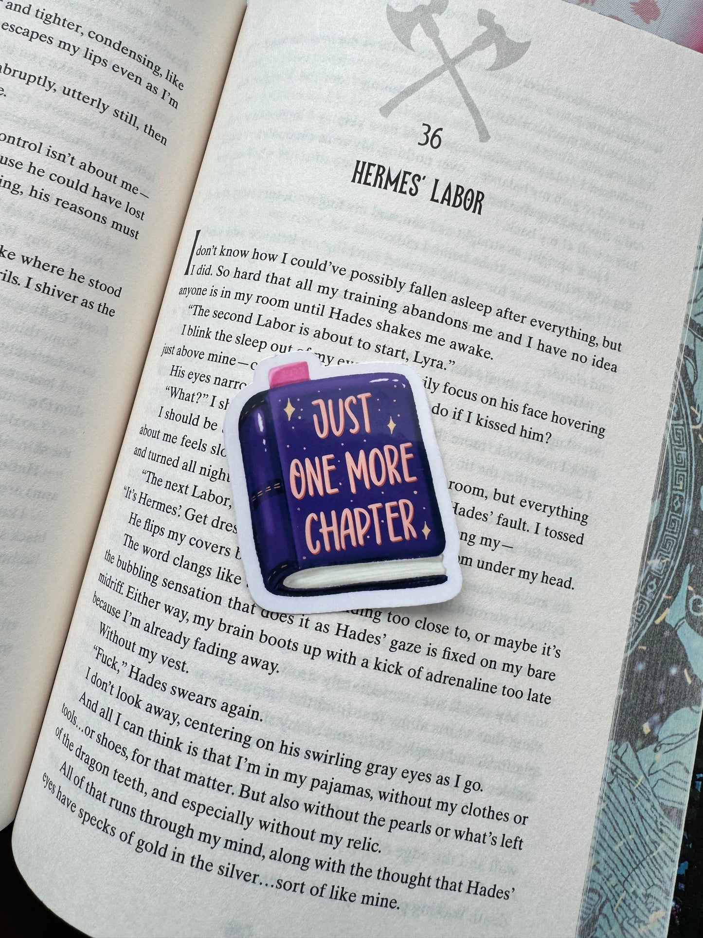 Just One More Chapter Sticker