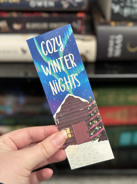 Cozy Winter Nights Bookmark