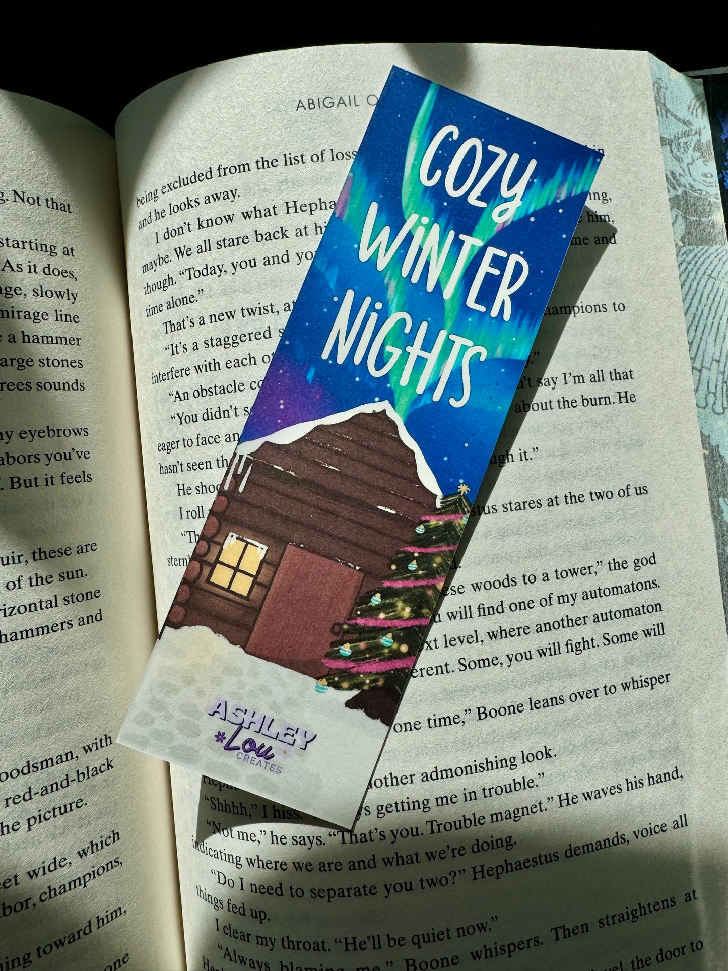 Cozy Winter Nights Bookmark