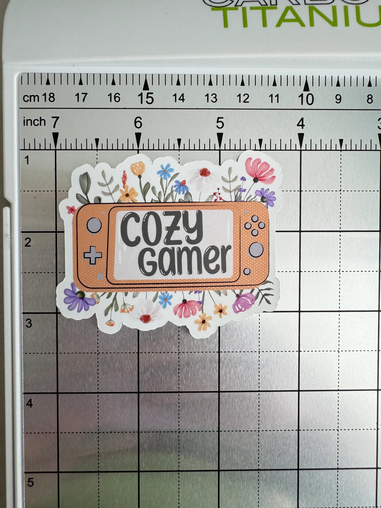 Size of sticker about 2.5" x 2.25"